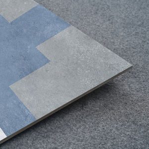 Piastrelle in porcellana rustiche stagionate 600x1200mm con motivo geometrico superficie testurizzata per pavimento e parete in bagno - Product Image 4