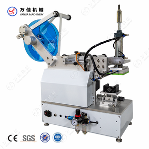 Máquina de rotulagem plana semi-automática para pequenas fábricas Flat Product Labeling - Product Image 2