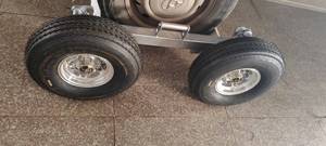 Chariot de remorquage en aluminium 5.70-8 pour voiture, support de roue de récupération, chariot auxiliaire de déplacement de véhicule, supports de chariot - Product Image 5
