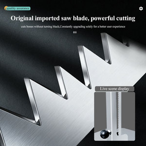 Xybo वाणिज्यिक इलेक्ट्रिक कसाई मांस हड्डी में काटने की मशीन उच्च उपज एक टन क्षमता 110/220/240v चिकन गोमांस - Product Image 4