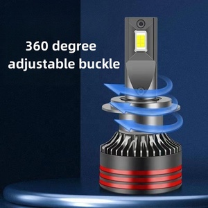 Precio barato de fábrica M8 Pro 120W 30000LM Led faro 9005 9006 H1 H11 H4 <span class=keywords><strong>H7</strong></span> 9012 LED coche luces faro bombilla - Product Image 5