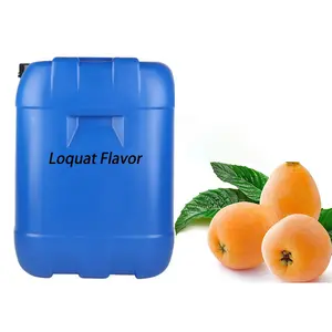 รสธรรมชาติบริสุทธิ์ 100% รสเกรดอาหาร สารสกัดจาก Loquat ของเหลว Loquat เข้มข้น รส Loquat สําหรับเครื่องดื่ม ไอศกรีม ลูกอม