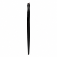 Pinceau de maquillage professionnel KB128 avec fibre de haute qualité de 0,07 mm, virole en aluminium épaissie et manche en bois de qualité supérieure