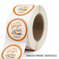 Étiquettes personnalisées en PVC pour emballages de bouteilles, durables, imperméables, autocollantes, pour les emballages de produits d'assaisonnement et de condiments