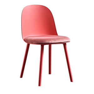 Chaise de bureau en plastique blanc au design <span class=keywords><strong>scandinave</strong></span>, tabouret à dossier léger, maquillage à domicile populaire en PP pour la salle à manger - Product Image 4