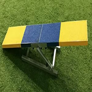 Balancín de Acero Profesional Personalizable de 6 Pies para Entrenamiento de Agilidad Canina, Ejercicio y Competencia al Aire Libre, Suministros para Mascotas - Product Image 6