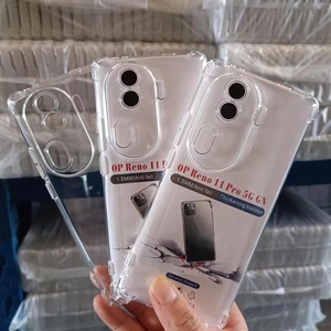 เคสโทรศัพท์ TPU แบบซิลิโคนป้องกันรอยขีดข่วนเคสโทรศัพท์โปร่งใสเหมาะสำหรับ Oppo <span class=keywords><strong>Reno</strong></span> Series - Product Image 2