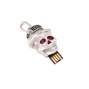 New Skull USB Flash Drives USB 2.0 Pen Drive 32GB 16GB 8GB 4GB pendrives U disk