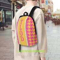 Sac à dos de sororité TLOD pour femmes de qualité supérieure, personnalisé, réutilisable, pour le shopping et les week-ends – Vente en gros