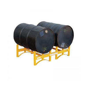 Estante de Almacenamiento para Tambores de Acero, Soporte Resistente para Tambores de Aceite, para Uso Industrial en Almacenes, Fábricas y Almacenamiento de Productos Químicos - Product Image 1