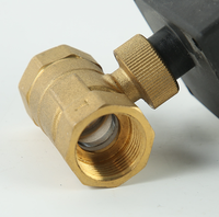 Vannes à boisseau sphérique électriques DC12V/24V 3 fils 2 commandes 2 voies pour climatisation et chauffage au sol OEM Acier au carbone Fileté/à brides