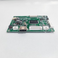 Tablero de control del controlador Interfaz VGA/HDMI módulo LCD Botón y control remoto pcba placa de circuito de lámpara táctil