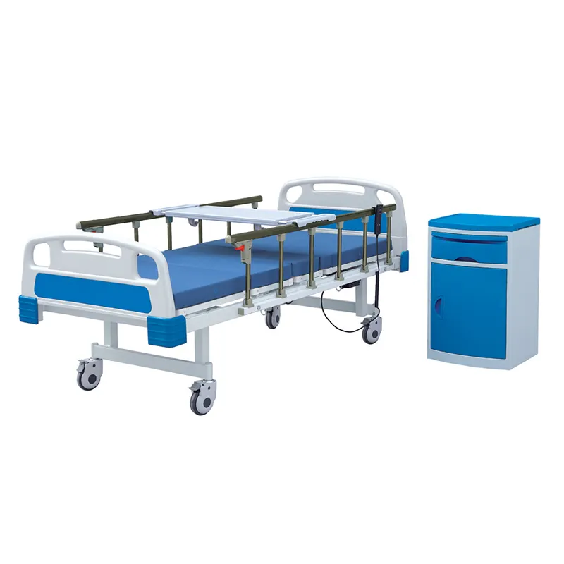 Mobilier d'hôpital clinique médicale 1 fonction prix du lit du patient lit d'hôpital manuel prix d'usine