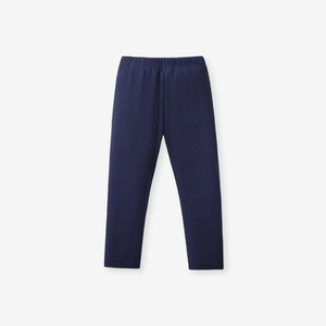 Completo Set Abbigliamento <span class=keywords><strong>Bambina</strong></span> 2 Pezzi 2025: Felpa a Maniche Lunghe con Stampa Coniglio Cartone Animato e <span class=keywords><strong>Leggings</strong></span> Blu Navy Casual Anti-Piega - Product Image 6