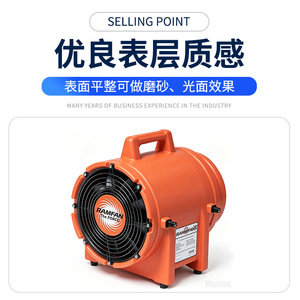 Soplador de Moldeo Rotacional Bicheng Plastics de Bajo Ruido y Alto Flujo de Aire para Procesamiento de Láminas Gruesas por Termoformado, Hecho a Medida - Product Image 4