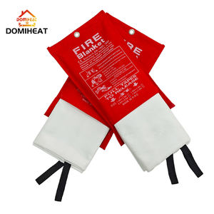 Couverture d'urgence résistante à la chaleur de 1.5*1.5m pour le soudage et la sécurité au travail - Product Image 1