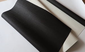MYWIND nuevo diseño de luz negro Sisal pared decorar papel tapiz chino hecho a mano, papel tapiz de diseñador de revestimientos de paredes - Product Image 4