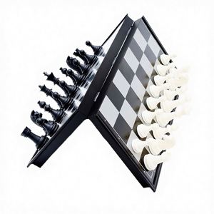 Juego de Ajedrez de Cristal Moderno con Piezas de Ajedrez Internacionales, Tablero de Ajedrez No Plegable, Precio de Fábrica, Promocional - Product Image 4