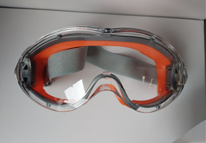 HBC Construção Industrial Segurança Óculos Anti-Fog Scratch-Resistant Transparente Lens Poeira Splash Proof Goggle Chemical Eye - Product Image 3