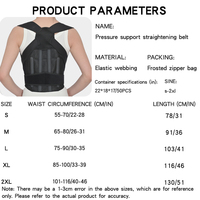 Ceinture de Correction Posturale Réglable, Durable et Confortable pour le Soutien du Dos, Protection Quotidienne, en Polyester Respirant – Vente en Gros Usine