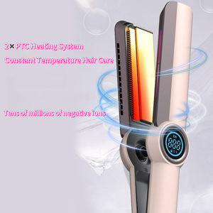 Plancha de Pelo Iónica Eléctrica Inalámbrica con Temperatura Ajustable Inteligente, Plancha de Pelo Plana, Producto Más Vendido - Product Image 5