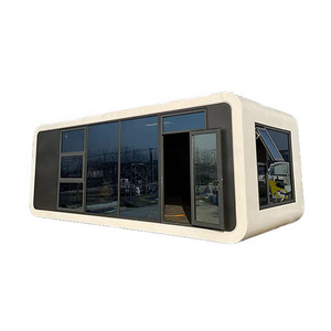 Cabina Modular Directa de Fábrica China-Casa Prefabricada de Bajo Costo para Living & Airbnb 20ft Apple cabin use para hotel y sala de estar - Product Image 2