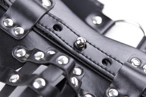 Mannelijke Kuisheidsgordel Apparaat Korte Broek Ondergoed Pu Leer Strakke Erotische Bdsm <span class=keywords><strong>Bondage</strong></span> - Product Image 5