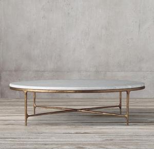 <span class=keywords><strong>Table</strong></span> <span class=keywords><strong>console</strong></span> ronde en marbre moderne nordique MRS WOODS, <span class=keywords><strong>table</strong></span> basse en acier inoxydable avec pieds en <span class=keywords><strong>fer</strong></span> doré de luxe - Product Image 2