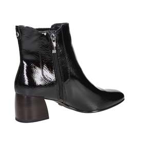 Bottines pour femme <span class=keywords><strong>Tamaris</strong></span> <span class=keywords><strong>en</strong></span> <span class=keywords><strong>cuir</strong></span> verni <span class=keywords><strong>noir</strong></span> à talon bloc mi-mollet - Product Image 5