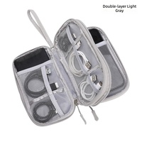 Sac de rangement portable pour câbles de données, chargeurs et accessoires électroniques numériques avec poches – Offre Spéciale