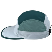 Casquette unisexe en nylon à 5 panneaux, personnalisable, séchage rapide, pour activités de plein air, camping, sport, plage, pêche et fêtes, idéale pour les voyages