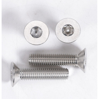 INOX INNOX B8M B8 B7 18-8 AISI ASTM ASI ANSI DIN Baja Tahan Karat Heksalobular Hex Bintang Torx Soket Countersunk Sekrup Kepala Datar