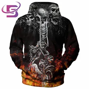 unisex streetwear oversize cropped OEM custom logo design supplier full zipper 3D anime heavyweight hoodie manufacturers custom