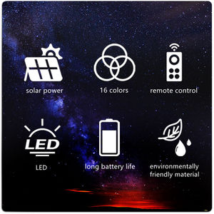 Usine vente en gros, boule de <span class=keywords><strong>piscine</strong></span> solaire LED, lumières pliables, lampe d'atmosphère extérieure, lampe de lune, lampe de jardin, lampe solaire gonflable - Product Image 2