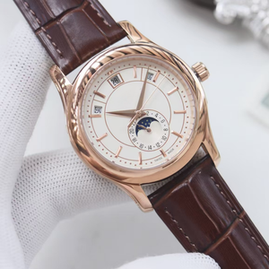 Reloj de Hombre de Alta Gama, Original, de Primera Calidad, Nuevo Diseño, Lujoso, de Negocios, con Movimiento Mecánico, Estilo Patek, Simple, con Cristal de Zafiro - Product Image 6