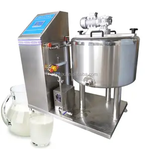 Pasteurizador de leche de acero inoxidable, máquina de tanque pasteurizador de 50-200 litros, a pequeña escala, para barra de leche