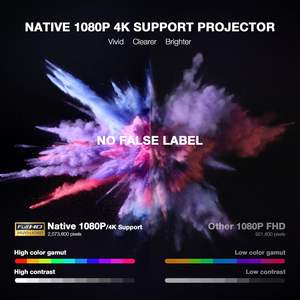 Mini Proyector Inteligente VOPLLS 1080P DLP WiFi con Enfoque Automático y Corrección Trapezoidal para Cine en Casa, Negocios/Juegos, Portátil - Product Image 5