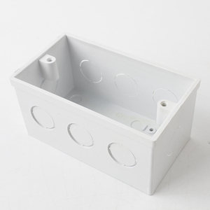 Factory Price PVC Electrical Switch <strong>Box</strong> 1Gang/2Gang 2*4 / 4*4 / Octagon - Product Image 1