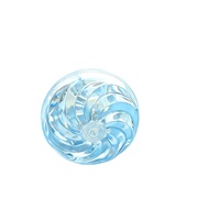 Luz LED de Punto RGB de 60 mm, Impermeable y Programable, Tipo Hongo, para Parques de Atracciones, Noria, Decoración Navideña