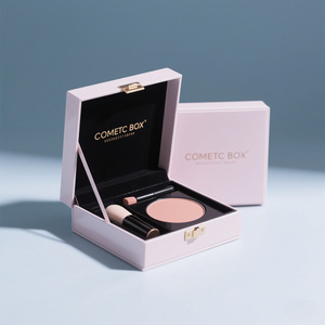 Caja de Papel Magnética de Lujo para Crema Facial, con Logotipo Personalizado en Relieve y Laminado Mate, para Empaque de Regalo - Product Image 1