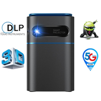 W80 — Mini projecteur vidéo intelligent Android, 4k, WiFI, Full HD, pour Home cinéma, sans fil, 1080P, LED, de poche, Portable