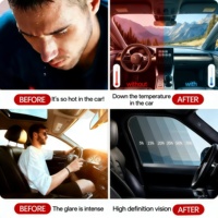 Film de protection solaire pour vitres de voiture Llumar Air80 en verre nano-céramique Ultra HD avec contrôle UV automatique, échantillon gratuit
