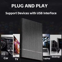 Disque dur SSD externe portable de 1 To, 4 To, 8 To, 64 To, 128 To, 128 Go, 256 Go