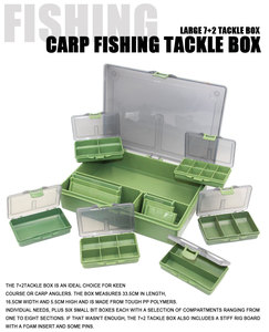 Mini <span class=keywords><strong>caja</strong></span> <span class=keywords><strong>de</strong></span> almacenamiento <span class=keywords><strong>de</strong></span> aparejos <span class=keywords><strong>de</strong></span> <span class=keywords><strong>pesca</strong></span> <span class=keywords><strong>de</strong></span> carpa <span class=keywords><strong>de</strong></span> plástico multifuncional para Stream River accesorio organización <span class=keywords><strong>Plano</strong></span> Rig Terminal - Product Image 4
