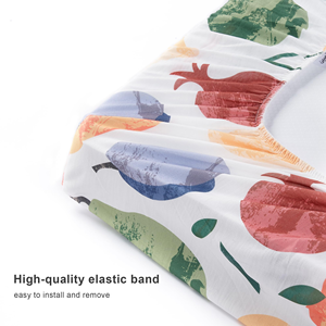 Cubiertas de Algodón 100% para Cambiador de Bebé, Sábanas para Cambiador de Pañales, 32x16 Pulgadas - Product Image 4