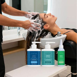 Champú <span class=keywords><strong>y</strong></span> <span class=keywords><strong>Acondicionador</strong></span> para el Crecimiento del Cabello, Bloqueador de DHT, Suave como la Seda, <span class=keywords><strong>Sin</strong></span> Sulfatos, con Logotipo Personalizado <span class=keywords><strong>y</strong></span> MOQ Bajo - Product Image 1