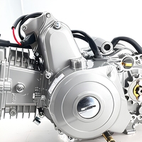 Ensemble moteur 125cc 4 temps, cylindre en alliage d'aluminium, embrayage automatique, marche arrière, démarrage électrique pour ATV et karting