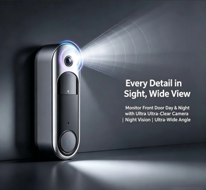 Vidéophone intelligent WiFi HD M65 avec zoom optique, <span class=keywords><strong>interphone</strong></span> <span class=keywords><strong>sans</strong></span> <span class=keywords><strong>fil</strong></span> pour la maison et stockage de données sur le cloud - Product Image 4