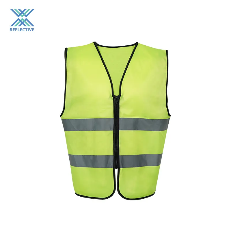 LX gilet di sicurezza Low MOQ di alta qualità gilet riflettente EN 20471 ingegnere gilet classe 2 con Logo