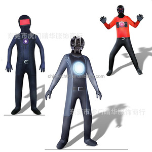 Nuevo Traje <span class=keywords><strong>de</strong></span> Cosplay <span class=keywords><strong>de</strong></span> Halloween para Comercio Exterior - Mono Temático <span class=keywords><strong>de</strong></span> TV <span class=keywords><strong>Man</strong></span>/Toilet <span class=keywords><strong>Man</strong></span> - Product Image 1